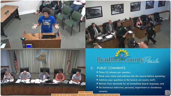 Fabian Martina, 2026-04-16 3:07:12: Alligator Alcatraz and the \$600 million not reimbursed.