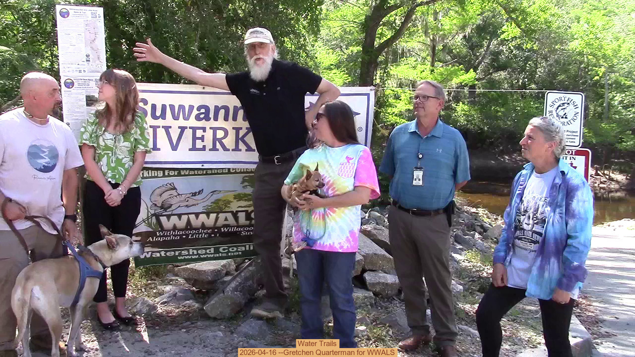 Water Trails, 2026-04-16 --Gretchen Quarterman for WWALS