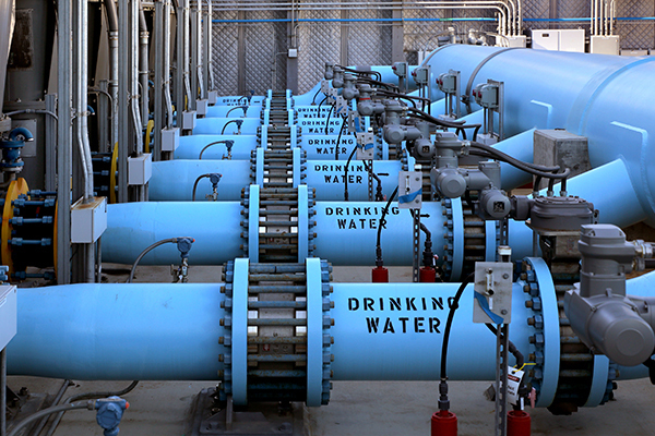 [Drinking water from seawater desalination --San Diego County Water Authority]