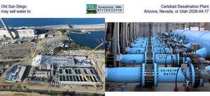 [Old San Diego Carlsbad Desalination Plant may sell water to Arizona, Nevada, or Utah 2026-04-17]