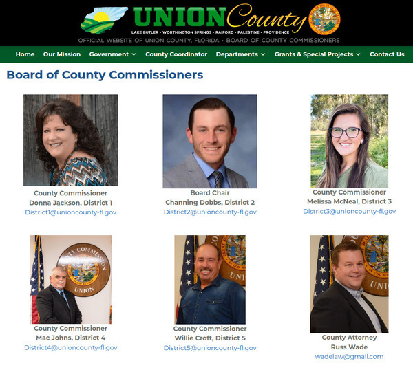 [Union County, FL, Commissioners, 2026-04-17 --Union County]