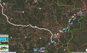 [Map: Suwanoochee Creek, 2026-04-20 --SRWT]