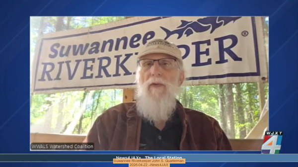 Suwannee Riverkeeper John S. Quarterman, 2026-04-22 --News4JAX