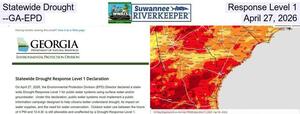 [Statewide Drought Response Level 1 --GA-EPD, April 27, 2026]