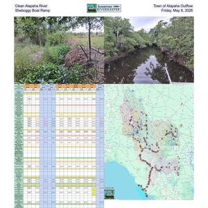[Clean Alapaha River, Town of Alapaha Outflow, Sheboggy Boat Ramp, Friday, May 8, 2026]