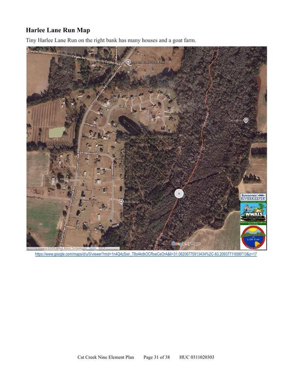Harlee Lane Run Map