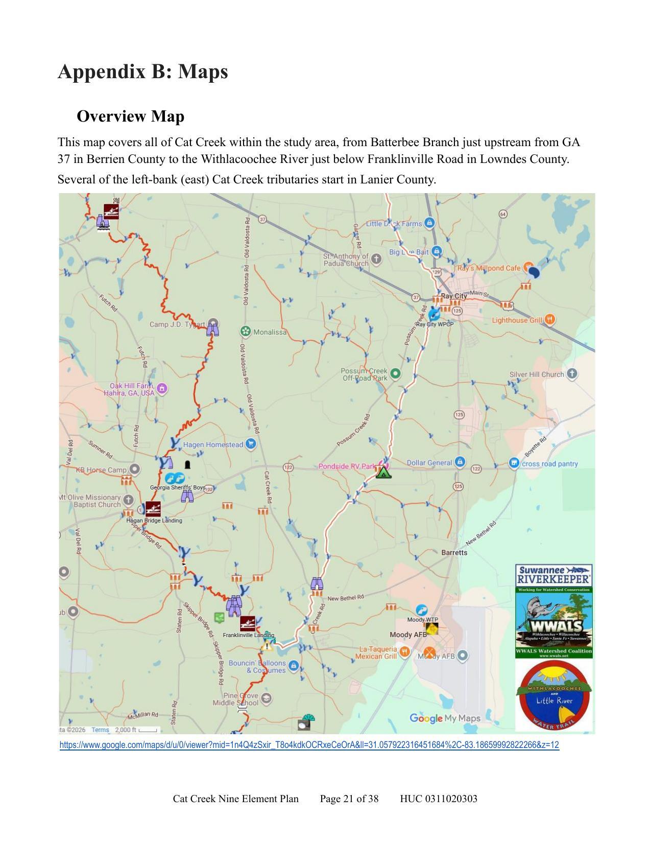 Appendix B: Maps; Overview Map