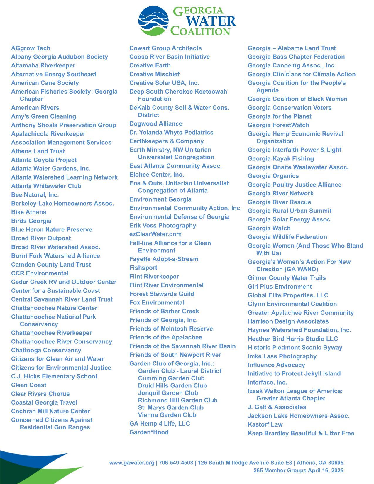 GWC Members