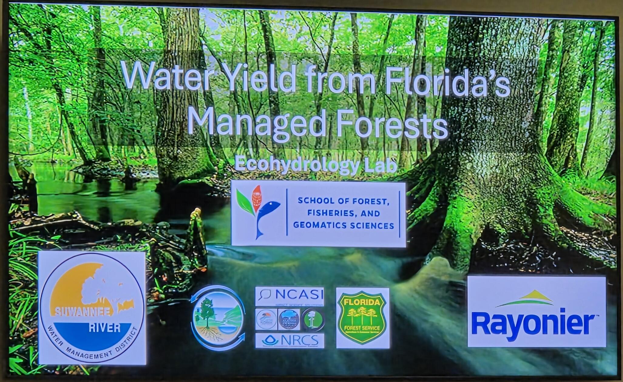 Water Yield @ SRWMD, 2026-04-14 --jsq for WWALS