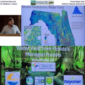 [Leaf Area Index and Forest Water Yield, Dr. Matthew J. Cohen, WWALS Webinar 2026-05-28]
