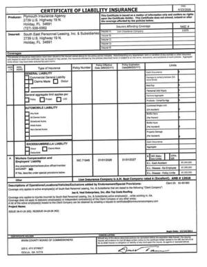 [CERTIFICATE OF LIABILITY INSURANCE, 2026-04-23, Plymouth Insurance Agency]