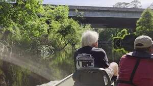 [Movie: Nothing to saw all the way up to the GA 133 Bridge, 2026:06:07 09:57:00, 30.8497769, -83.3402830 (15M)]