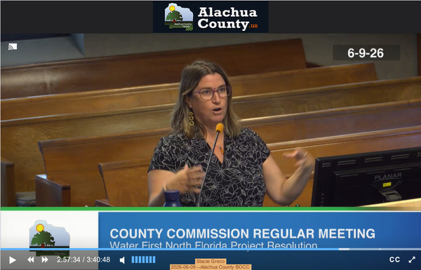 [Stacie Greco, 2026-06-09 --Alachua County BOCC]