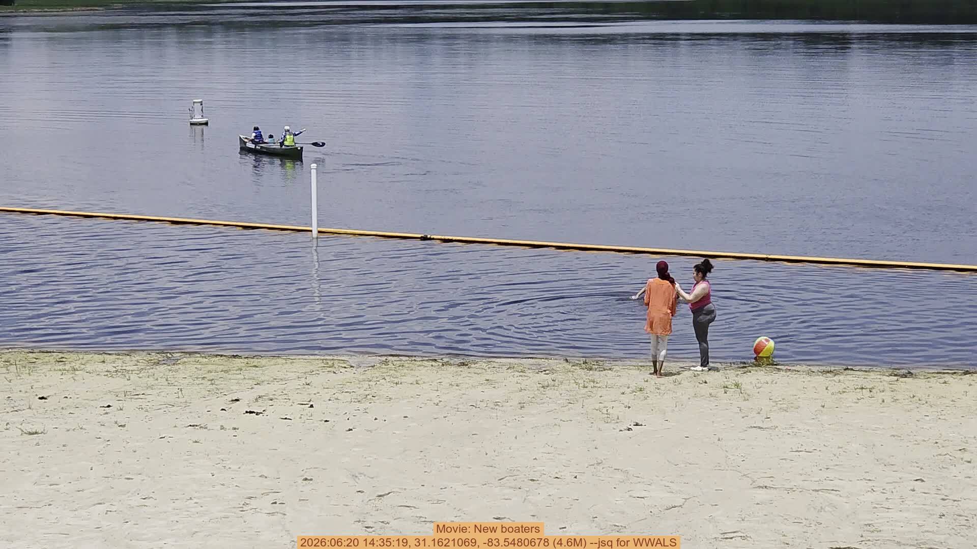 Movie: New boaters, 2026:06:20 14:35:19, 31.1621069, -83.5480678 (4.6M) --jsq for WWALS