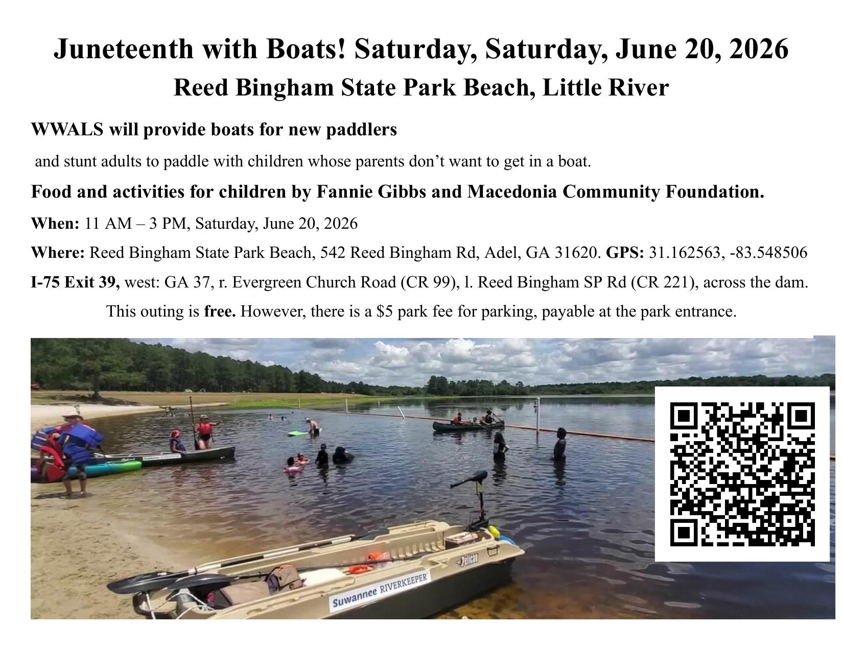 Flyer, Juneteenth 2026-06-20, WWALS, Macedonia Community Foundation