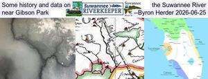 [Some history and data on the Suwannee River near Gibson Park --Byron Herder 2026-06-25]