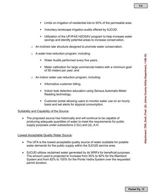 [The proposed source has historically and will continue to be capable of producing adequate quantities of water to meet the requirements for public supply purposes under subsections 2.3(c) and (d), A.H.]