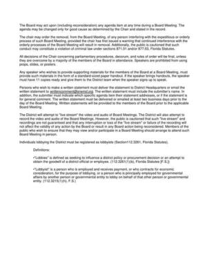 [The Board may act upon (including reconsideration) any agenda item at any time during a Board Meeting. 2026-07-14 --SRWMD Board]
