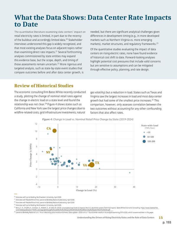 [What the Data Shows: Data Center Rate Impacts to Date, 2026-05-01 --Energy+Environmental Economics]