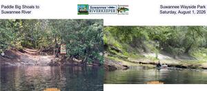 [Paddle Big Shoals to Suwannee Wayside Park, Suwannee River, Saturday, August 1, 2026]