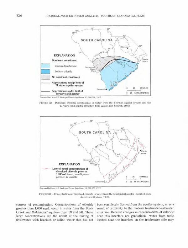 [Figure 32. Dominant chemical constituents in water..., 1996-01-01, --Walter R. Aucott, USGS PROFESSIONAL PAPER 1410-E]