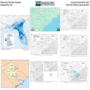 [Does the Floridan Aquifer include Columbia, SC? Apparently not. Nor the Tertiary sand aquifer.]