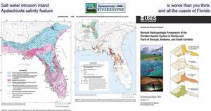 [Salt water intrusion inland is worse than you think, Apalachicola salinity feature, and all the coasts of Florida]