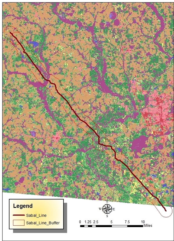 Map: Brooks and Lowndes Counties, GA, 2016-09-21 --Prof. Can Denizman, VSU