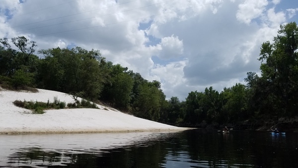 [Power line, sand, and boats, Suwannee County, SRWMD parcel 21-01S-14E-01850-000000 (20569) 90, 2017:05:20 15:05:44, 30.3912500, -82.9281400 --jsq for WWALS]