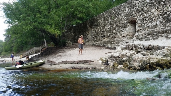 Dan Phillips at Suwannee Springs, 2017:05:20 15:28:46, 30.3946288, -82.9346197 --jsq for WWALS