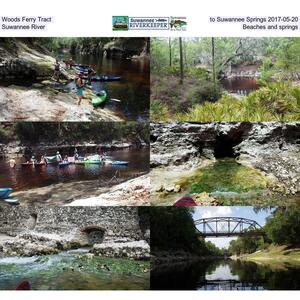 [Woods Ferry Tract to Suwannee Springs 2017-05-20, Suwannee River, Beaches and springs]