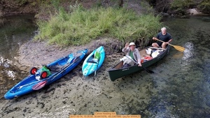[Canoe heading out, 2017-10-14, 15:35:50, 30.6411076, -83.3367886 --jsq for WWALS]