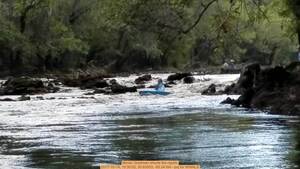 [Movie: Gretchen shoots the rapids, 2017-10-14, 15:35:52, 30.63503, -83.34164 --jsq for WWALS]