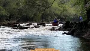 [Movie: Tom and Karen shoot the rapids, 2017-10-14, 13:26:03, 30.6351, -83.34167 --jsq for WWALS]