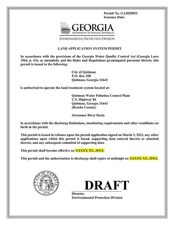 [LAS Permit GAJ020022]