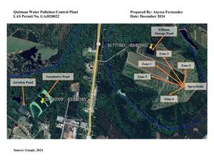 [Map: Quitman WPCP, GAJ020022, 2024-12-01 --Anyssa Fernandez]