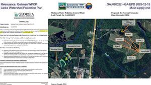 [Reissuance, Quitman WPCP, GAJ020022 --GA-EPD 2025-12-15, Lacks Watershed Protection Plan, Must supply one]