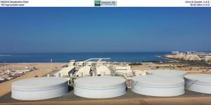 [NAQA’A Desalination Plant, Umm Al Quwain, U.A.E., 150 mgd potable water, $0.82 billion U.S.D.]