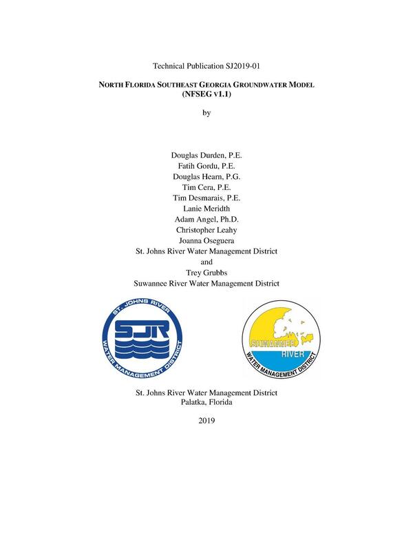 [NORTH FLORIDA SOUTHEAST GEORGIA GROUNDWATER MODEL (NFSEG V1.1)]