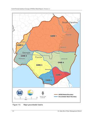 [Figure 1-5. Major groundwater basins]