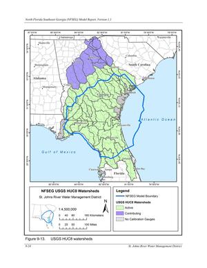 [Figure 9-13. USGS HUC8 watersheds]