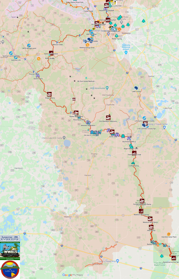 [Quitman and Valdosta to Suwannee River]