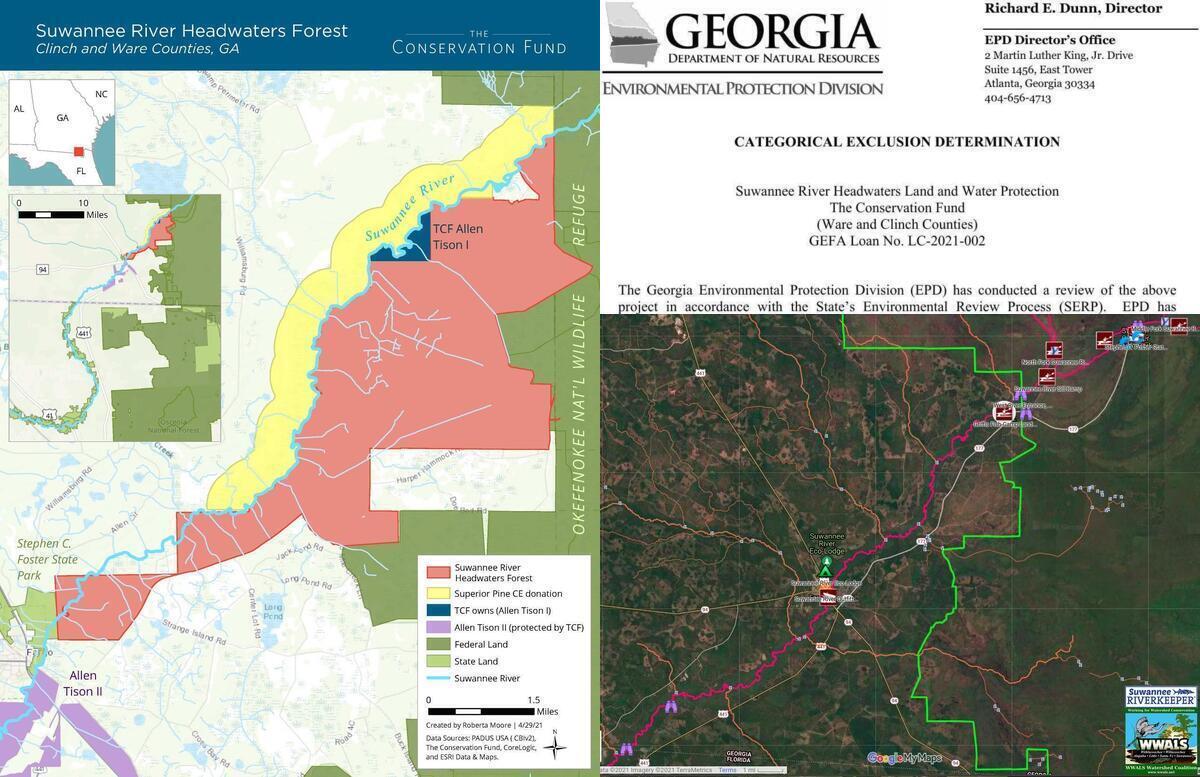 Suwannee River Headwaters Forest – Georgia - The Conservation Fund