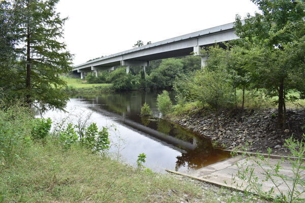 [State Line Boat Ramp Bridge, Withlacoochee River @ GA 133 2021-09-09]