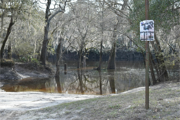 [Knights Ferry Boat Ramp Sign, Withlacoochee River 2022-02-10]