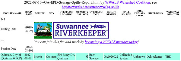 [Quitman sewage spill 2022-08-08]