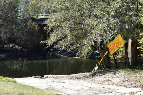 [Nankin Boat Ramp Sign, Withlacoochee River @ Clyattville-Nankin Road 2022-10-20]