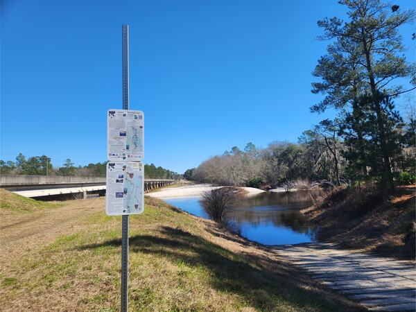 [Lakeland Boat Ramp, Alapaha River @ GA 122 2023-01-26]