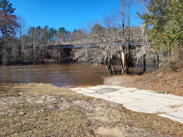 [Nankin Boat Ramp, Withlacoochee River @ Clyattville-Nankin Road 2023-01-26]