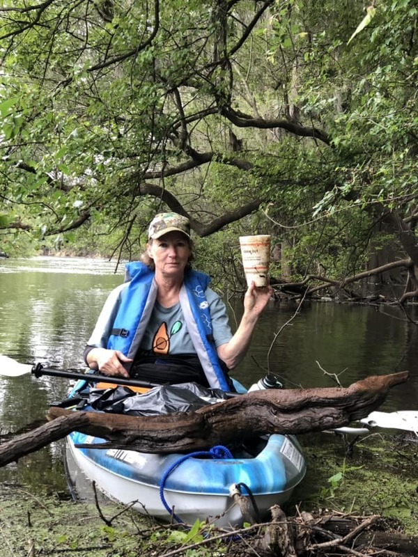 [Suzy with a Cookout cup --Russell Allen McBride]